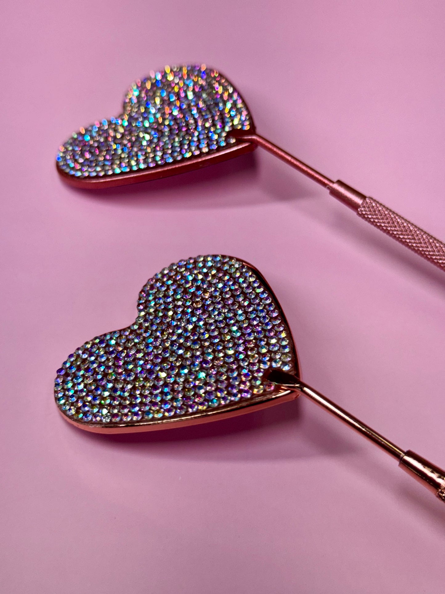 Glass Heart Mirror